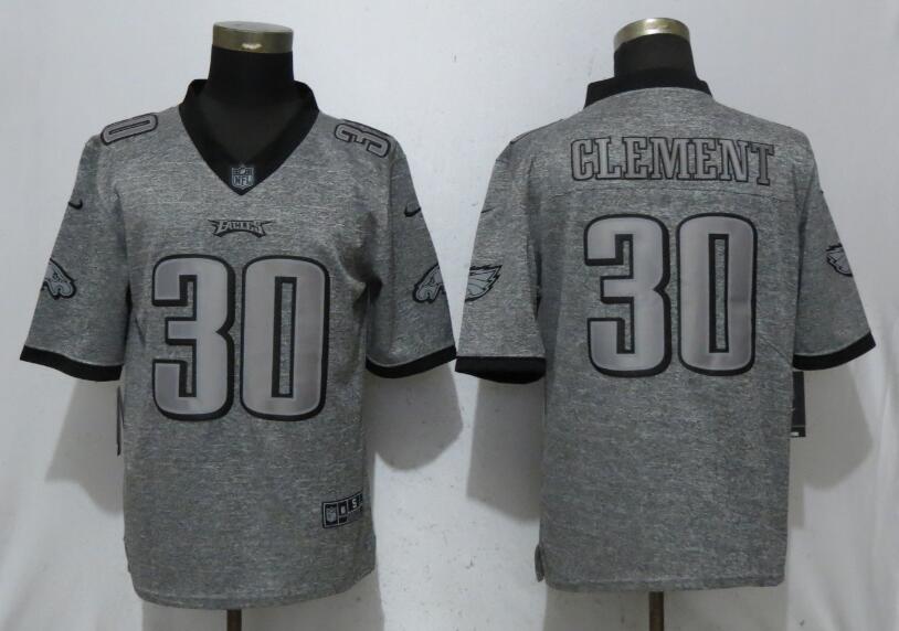 Men Philadelphia Eagles #30 Clement Gray Vapor Untouchable Stitched Gridiron Limited Nike NFL Jerseys->philadelphia eagles->NFL Jersey